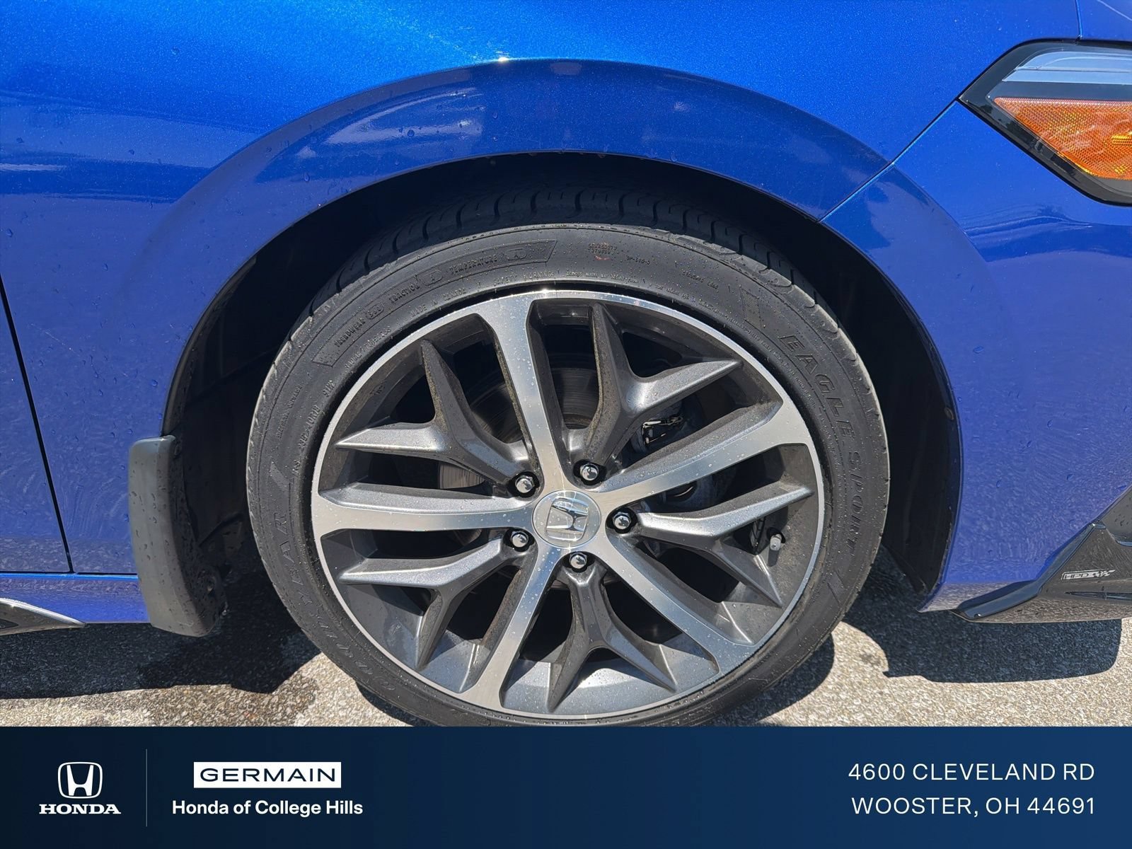 Certified Used 2023 Aegean Blue Metallic Honda 1.5T 4D TOURING image 30