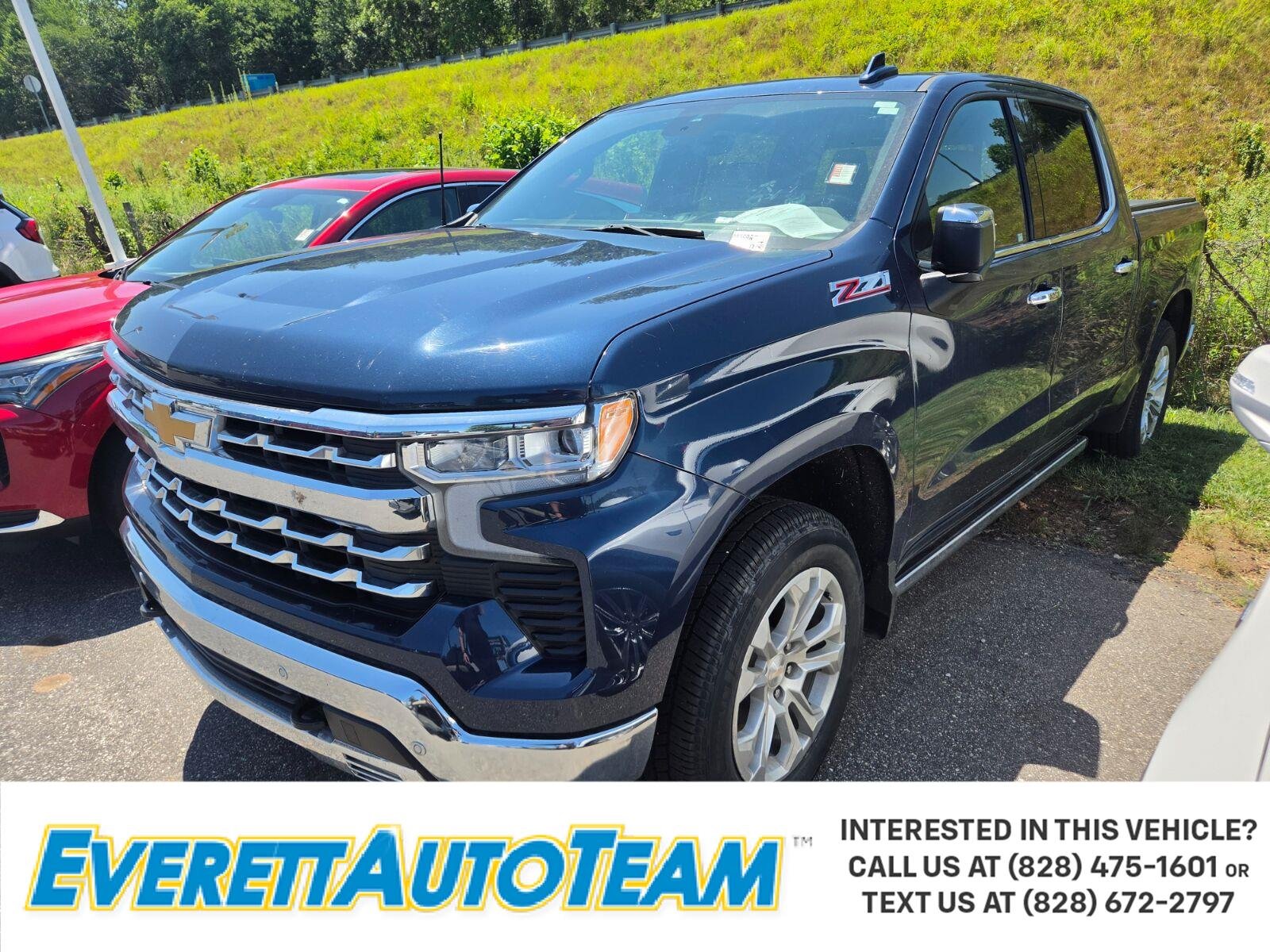 Used 2022 Northsky Blue Metallic Chevrolet LTZ image 1