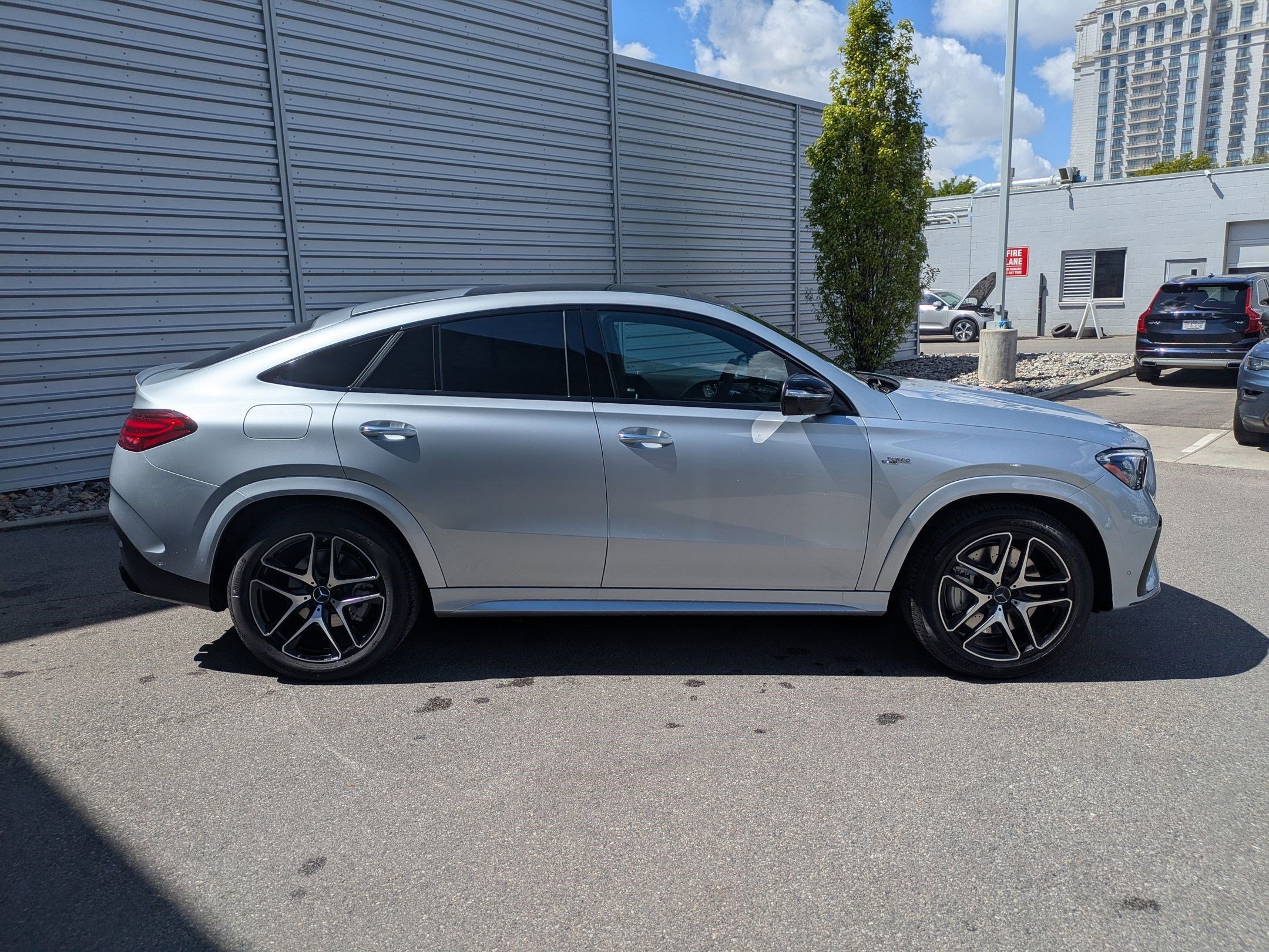 New 2026 Cirrus Silver Metallic Mercedes-Benz AMG® GLE 53 image 2