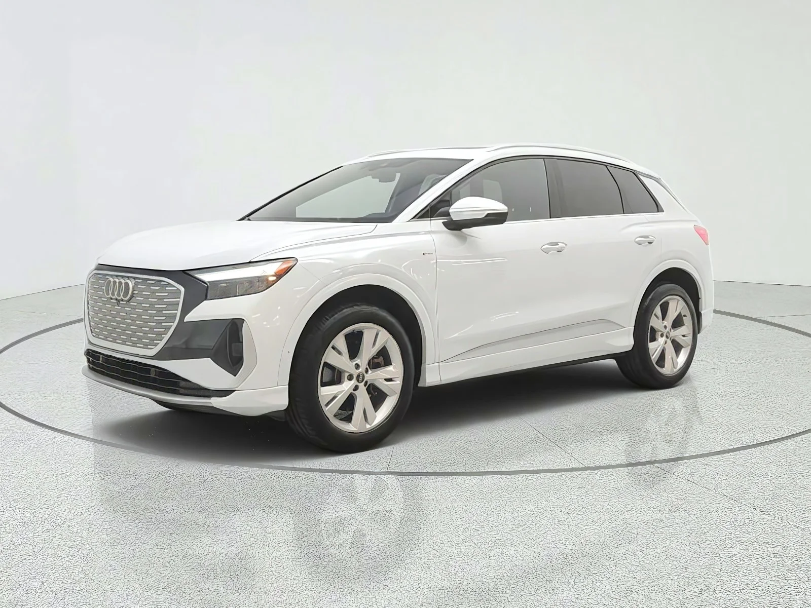 Used 2023 Glacier White Metallic Audi Premium Plus image 1