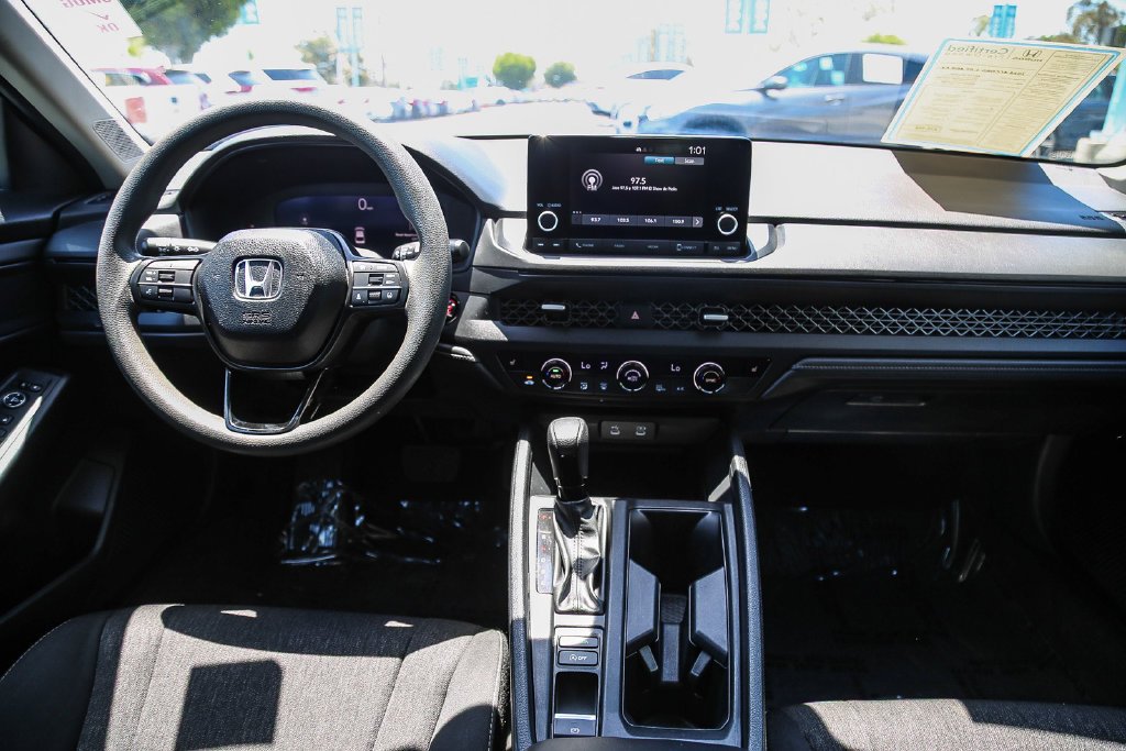 Certified Used 2024 Crystal Black Pearl Honda 1.5T EX image 13