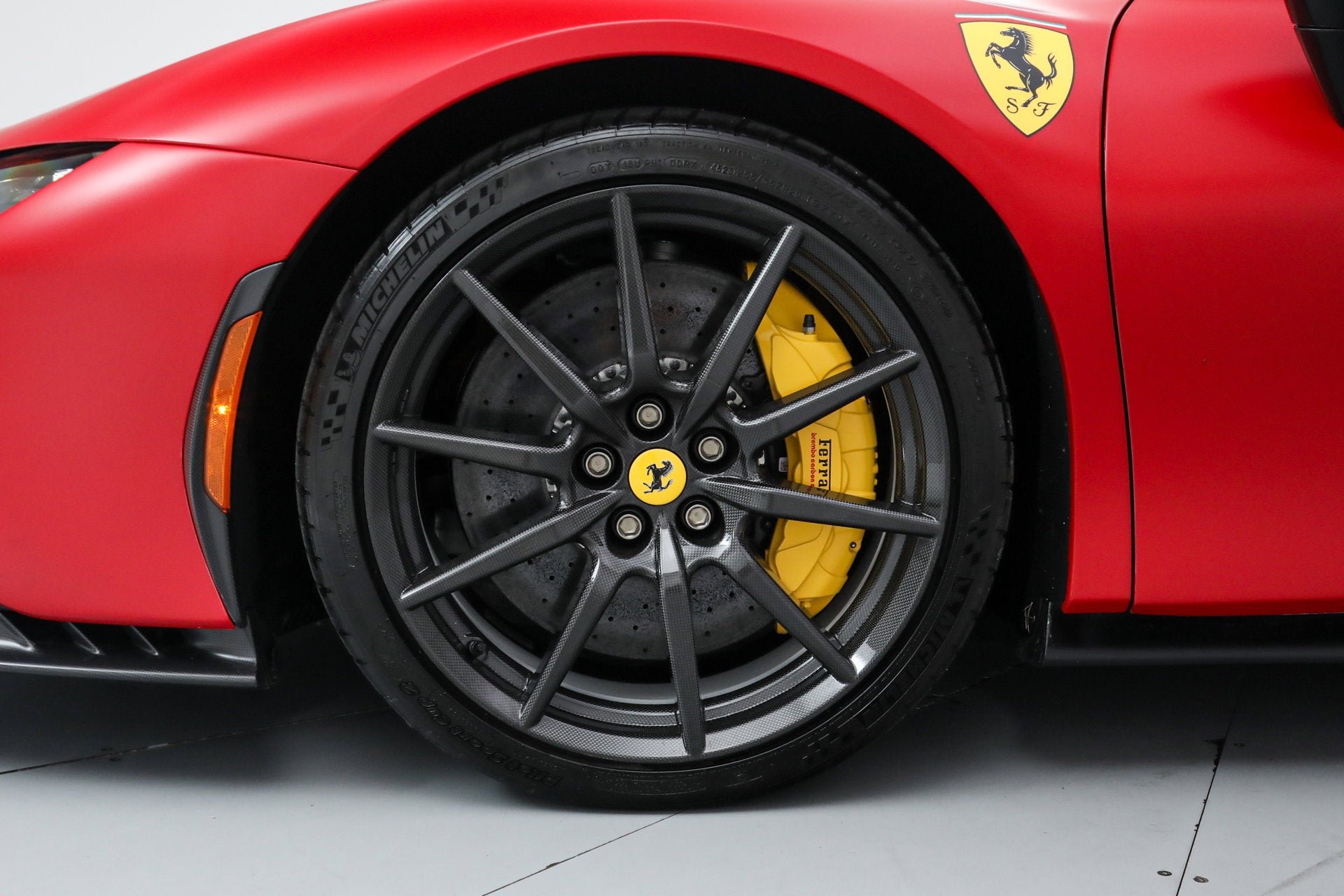 Certified Used 2024 Rosso Ferrari F1-75 Opaco Ferrari  image 45