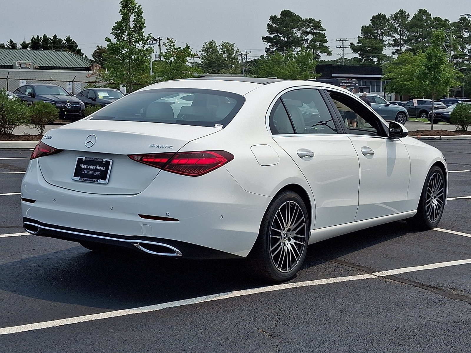 New 2026 Polar White Mercedes-Benz C 300 image 6