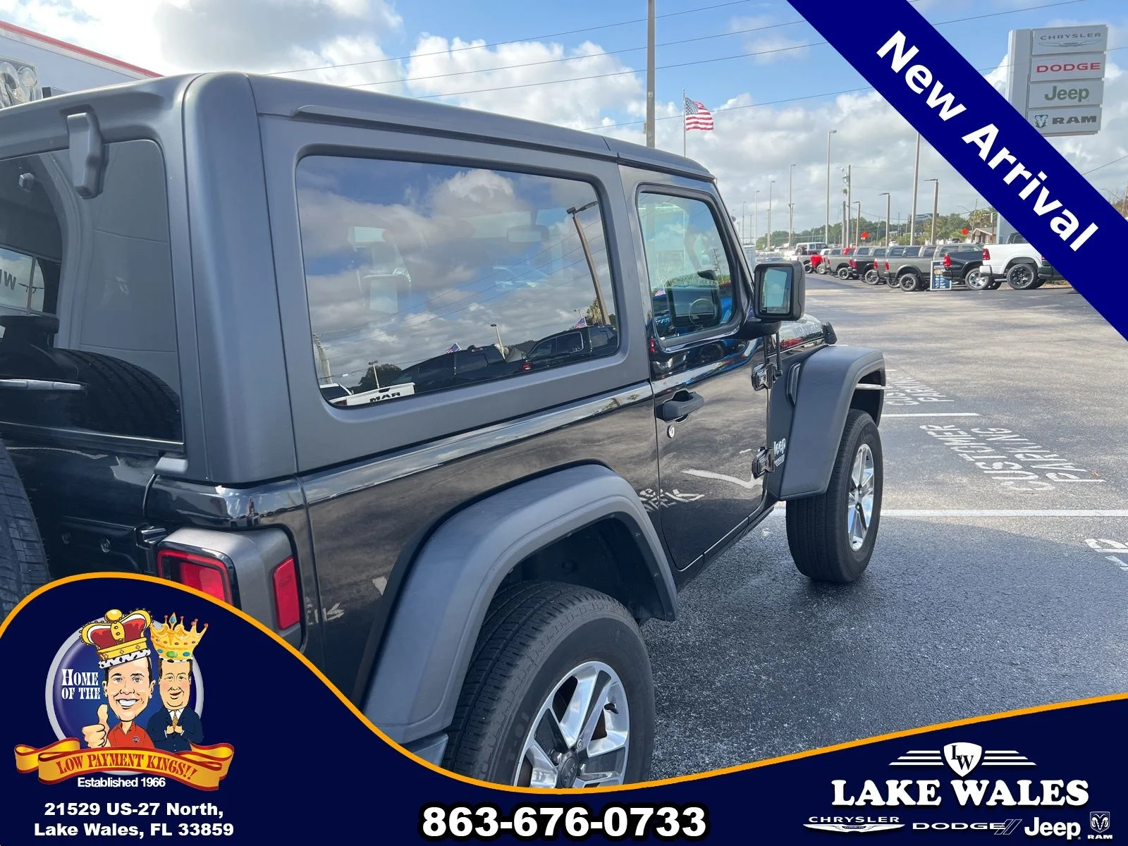 Certified Used 2020 Black Jeep Sport S image 7