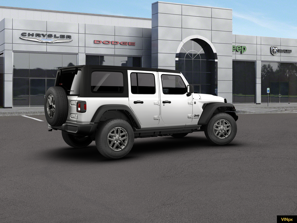 New 2026 Bright White Clear-Coat Exterior Paint Jeep Sport image 6