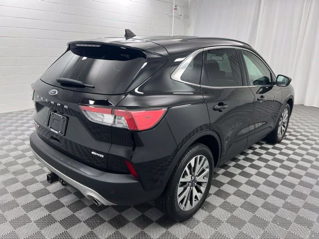 Used 2022 Black Ford Titanium image 5