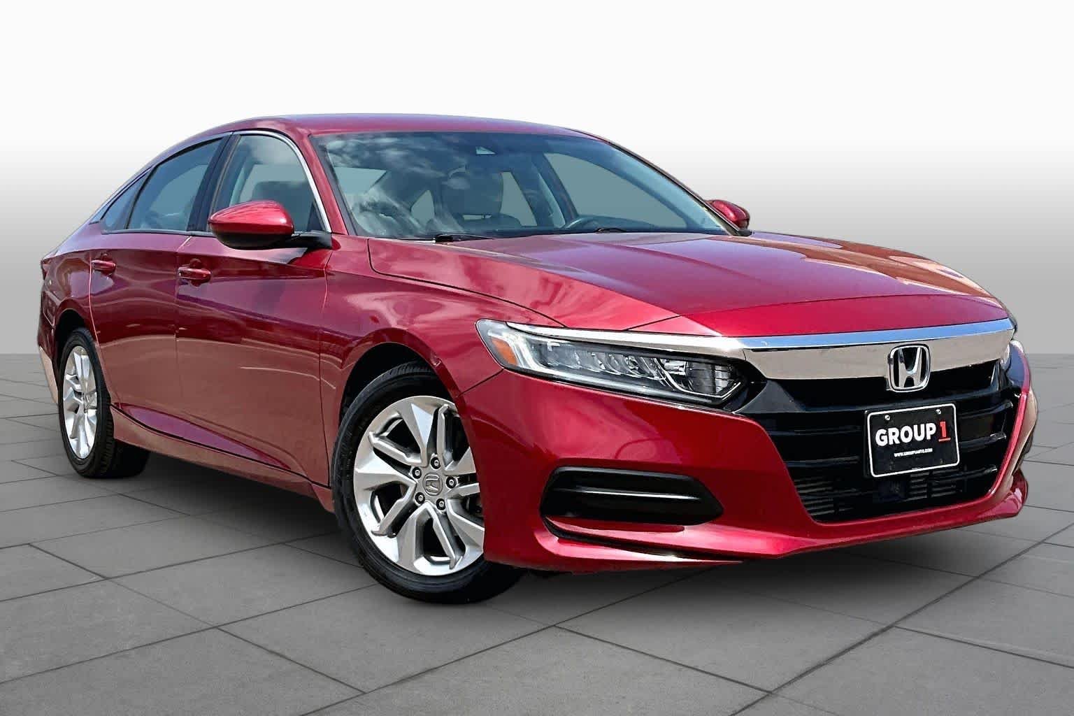 Used 2018 Radiant Red Metallic Honda LX 1.5T image 3