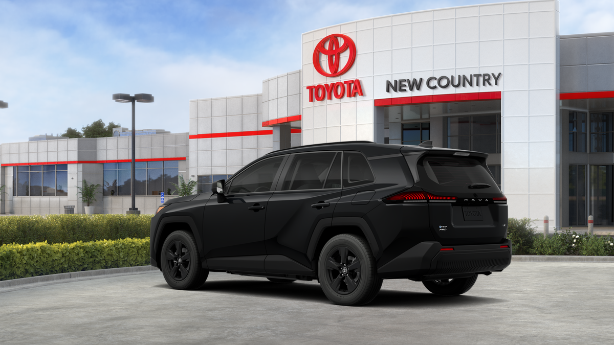 New 2026 Midnight Black Metallic Toyota LE image 6