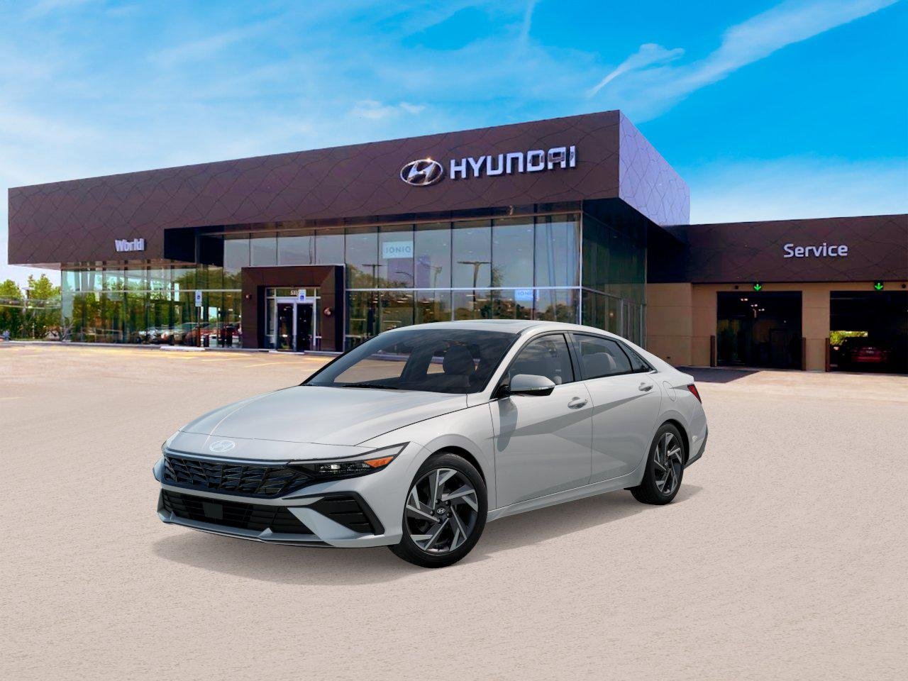 New 2026 Serenity White Hyundai Limited image 1