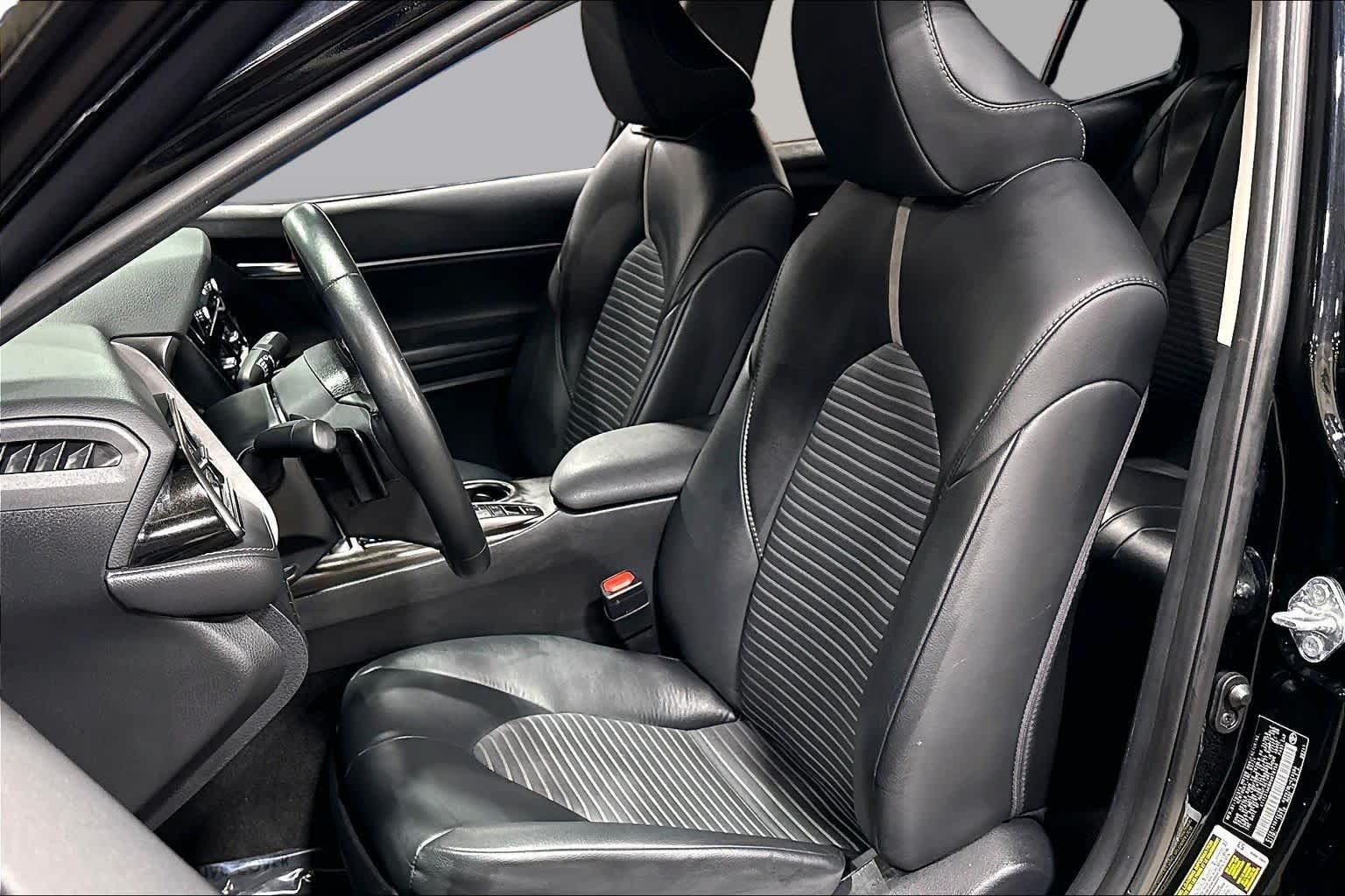 Used 2024 Midnight Black Metallic Toyota Hybrid SE Nightshade image 8