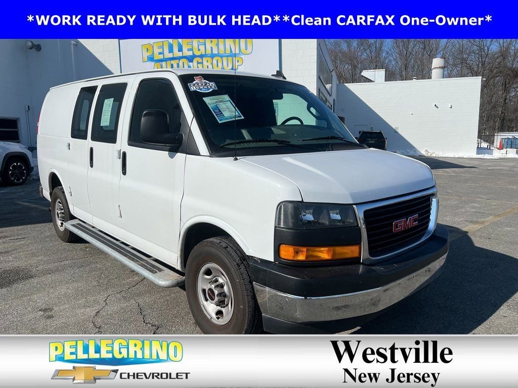 Summit White 2024 GMC Savana Cargo 2500 RWD Van Rear-Wheel Drive 8-Speed Automatic Overdrive