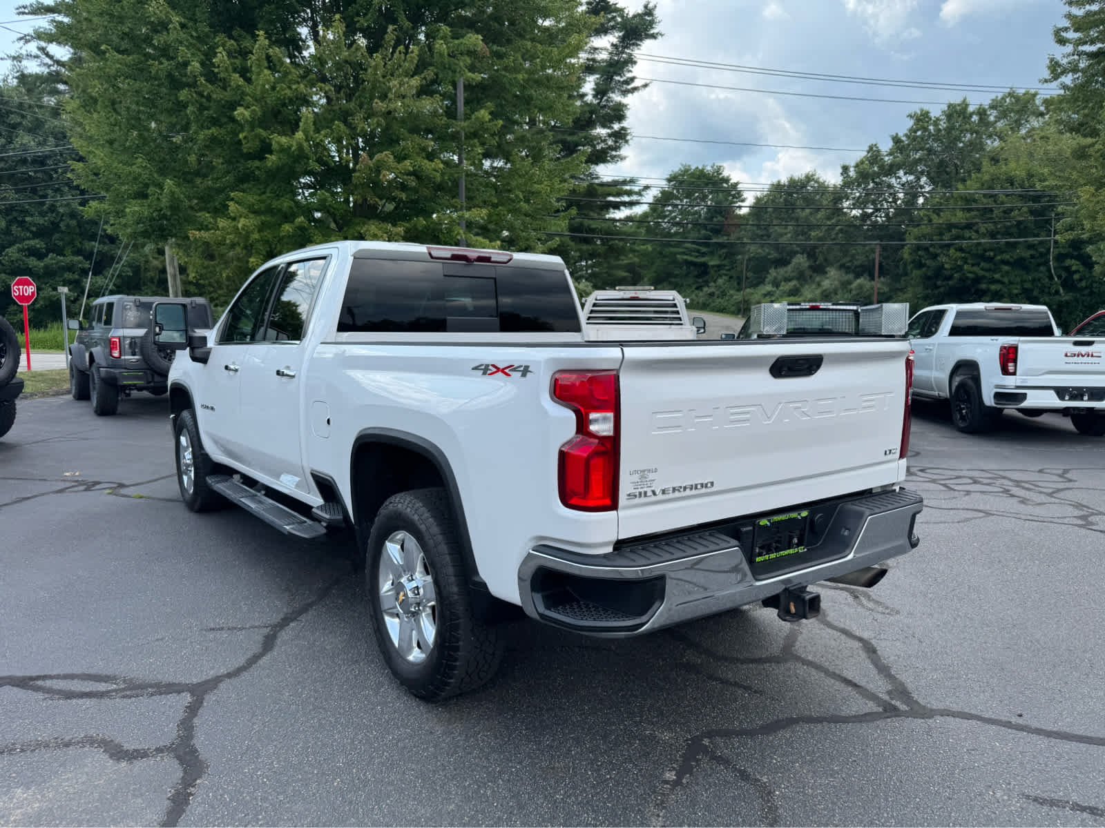 Used 2021 Summit White Chevrolet LTZ image 3