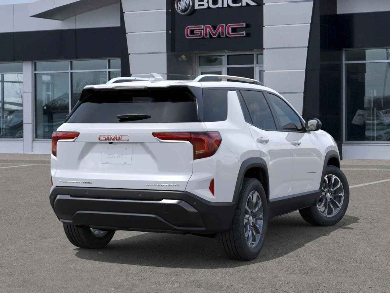 New 2027 Summit White GMC AWD Elevation image 4