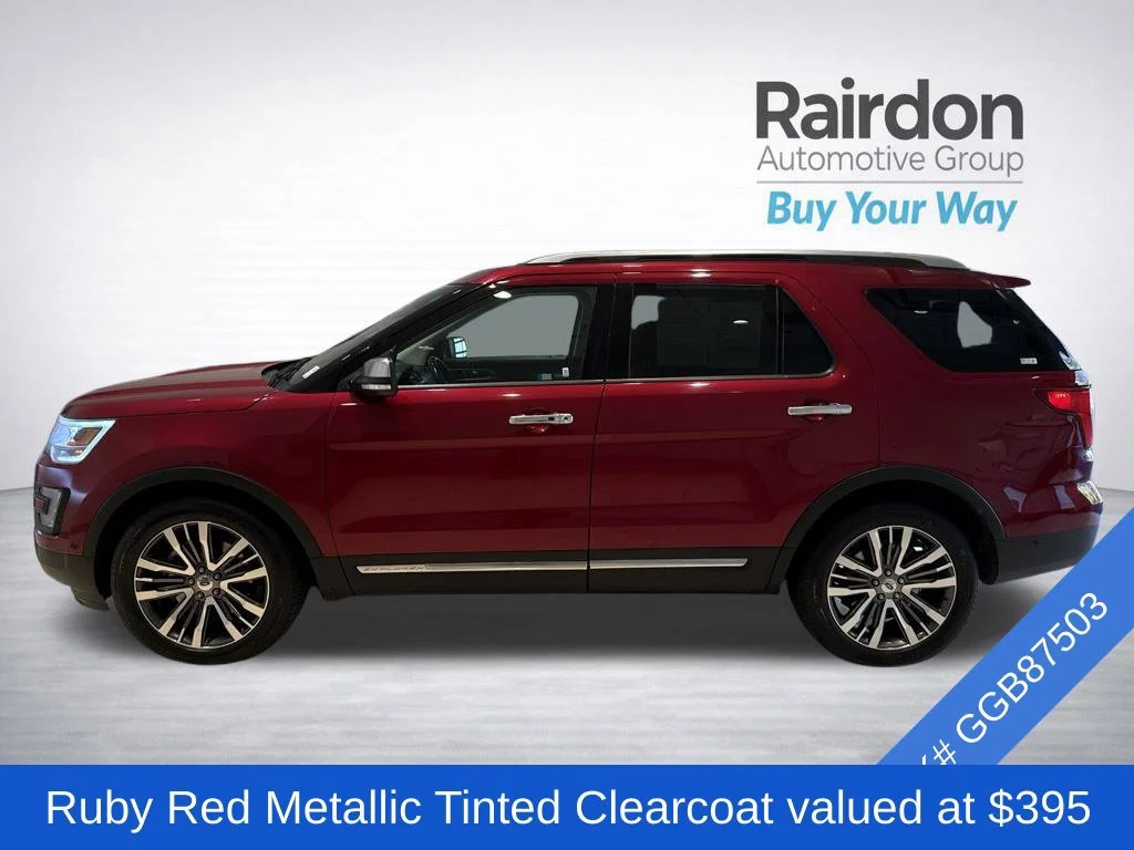 Used 2016 Ruby Red Metallic Ford Platinum image 2