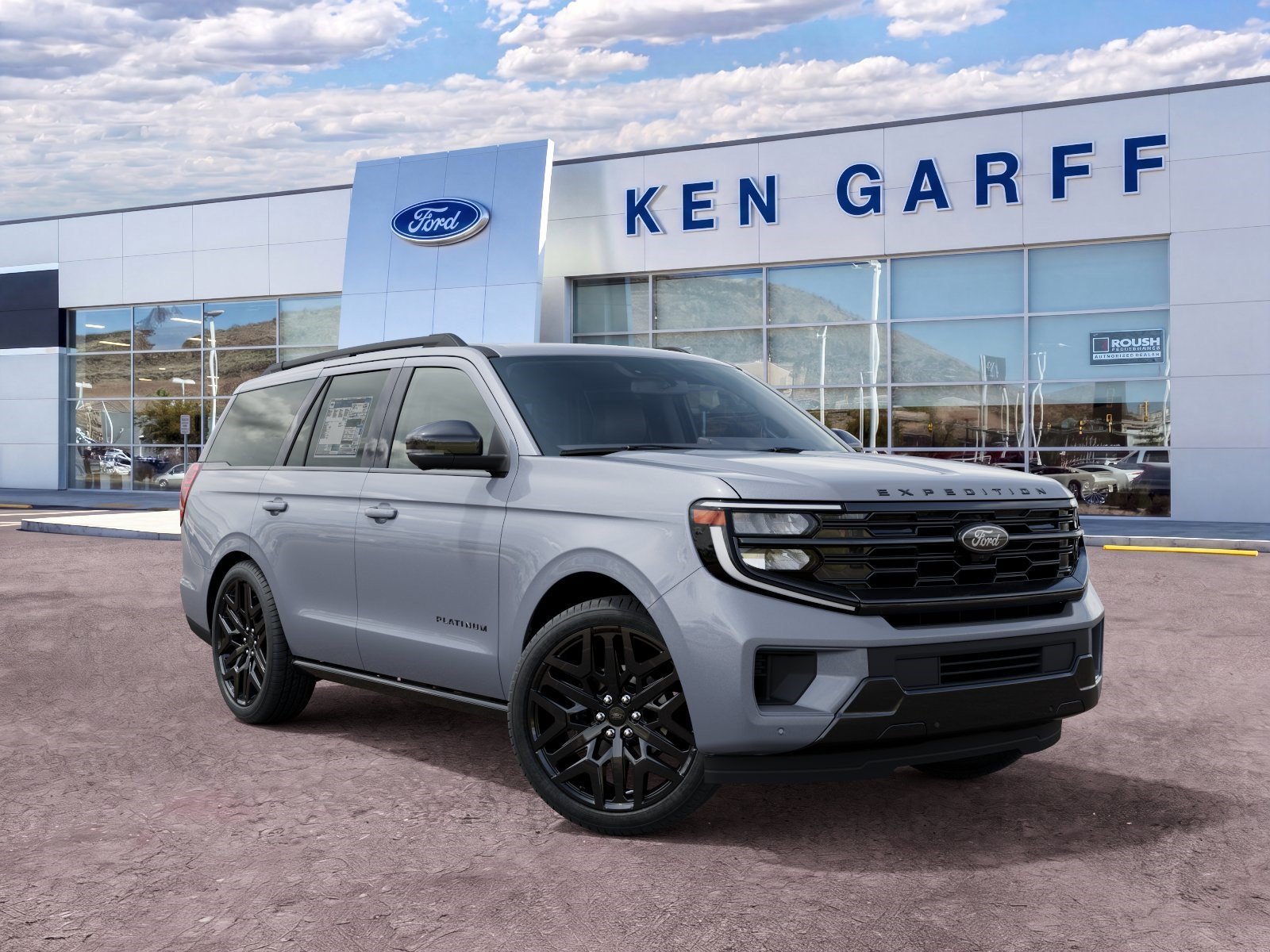 New 2027 Glacier Gray Metallic Tri-Coat Ford Platinum image 4