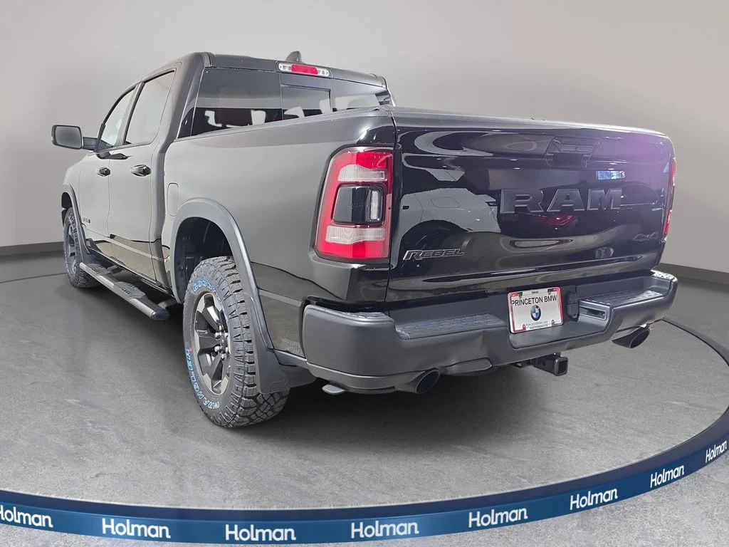 Used 2020 Diamond Black Crystal Pearlcoat Ram Rebel image 8
