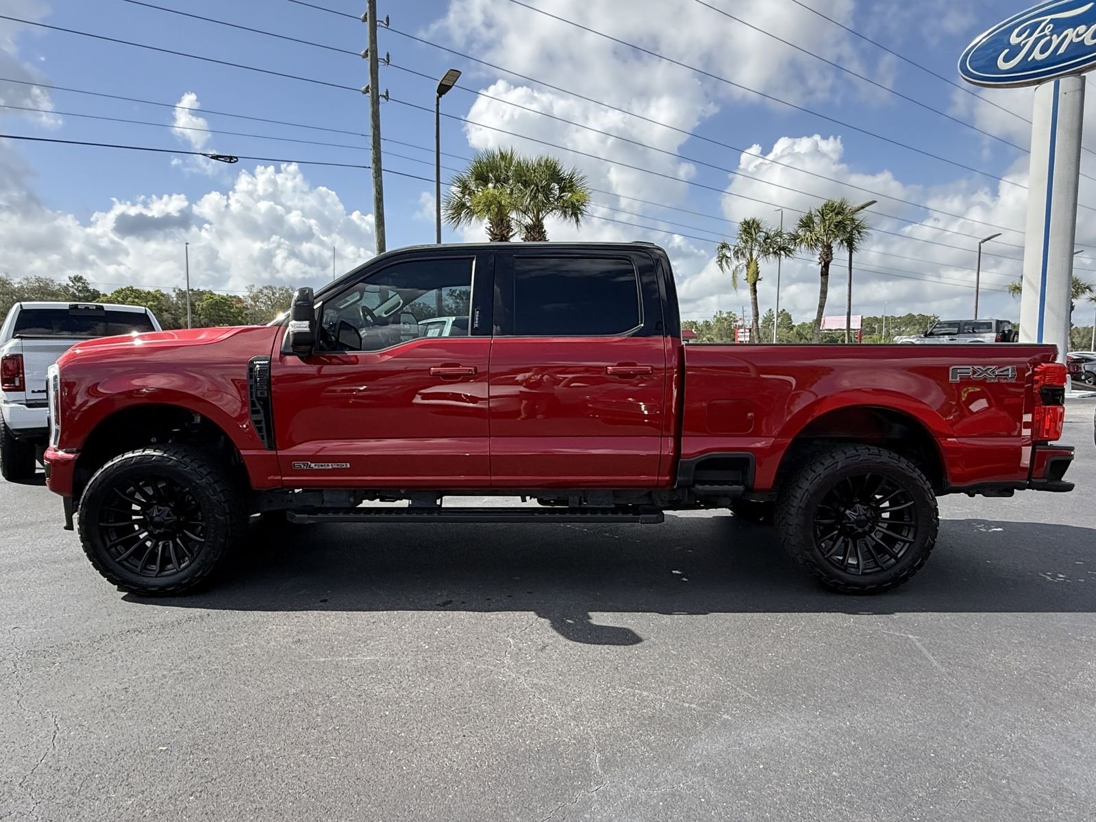 Used 2024 Red Metallic Ford Lariat image 7