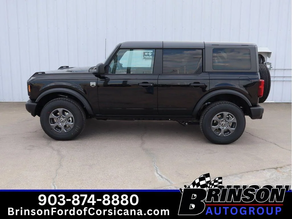 New 2025 Shadow Black Ford Big Bend image 3