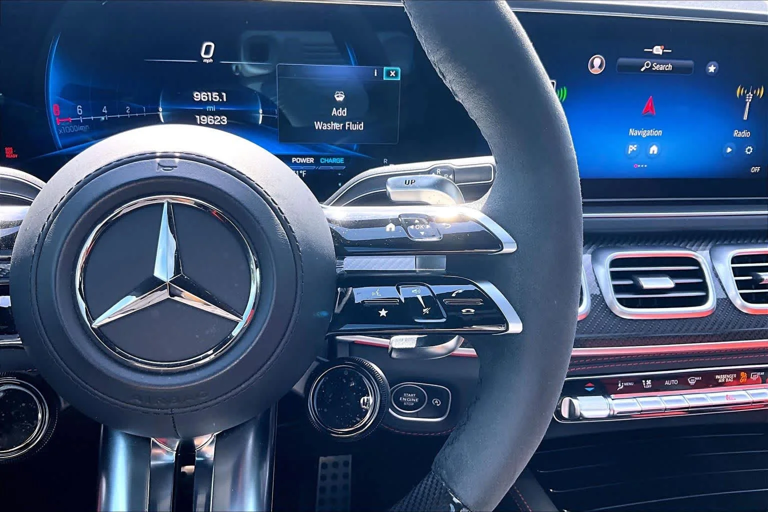 Used 2025 MANUFAKTUR Alpine Grey Mercedes-Benz AMG® GLE 63 S image 24
