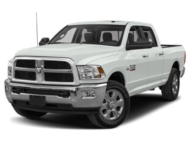 Used 2018 Brilliant Black Crystal Pearlcoat Ram SLT image 1
