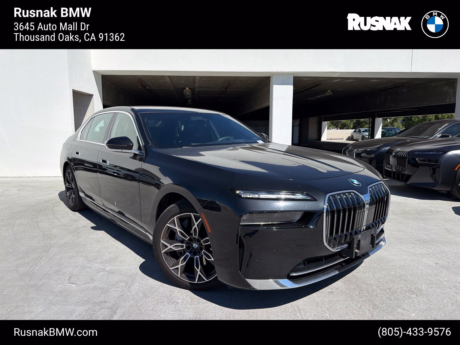 Certified Used 2024 Black Sapphire Metallic BMW xDrive60 image 1