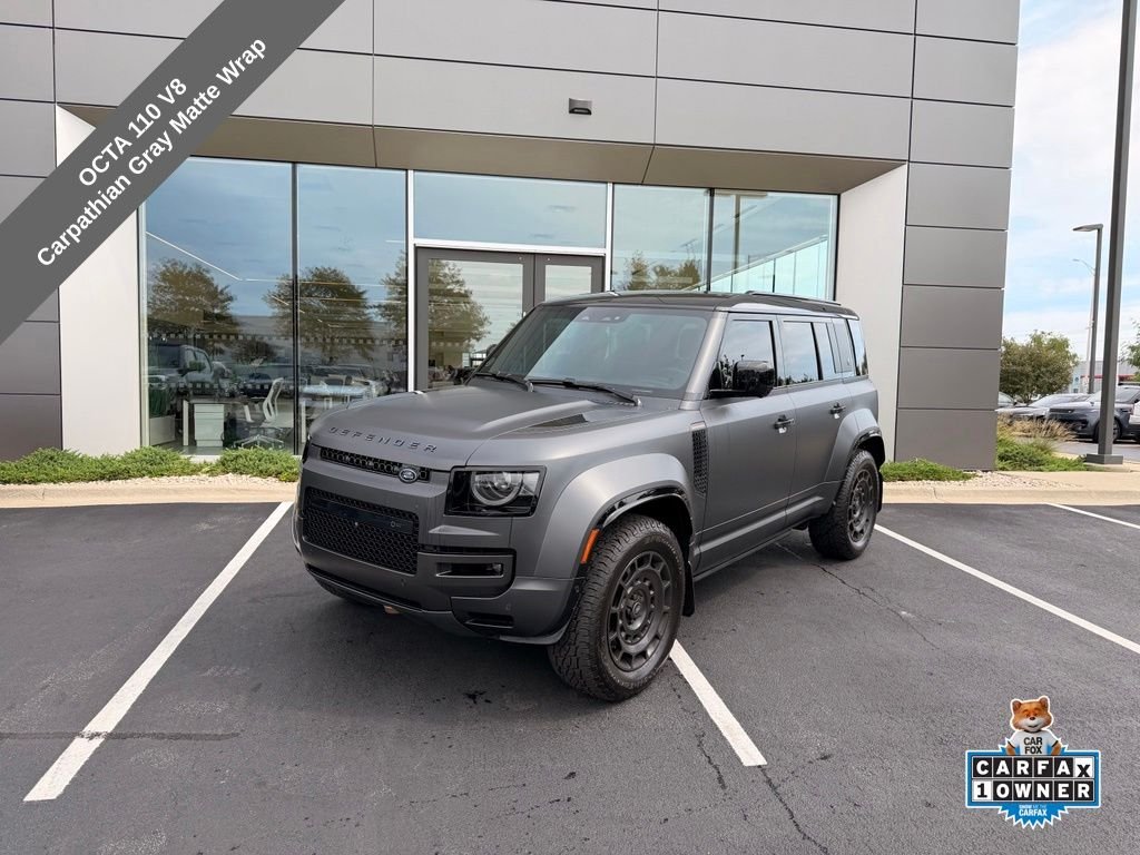 Used 2025 Carpathian  Gray Matte Wrap Land Rover OCTA image 1