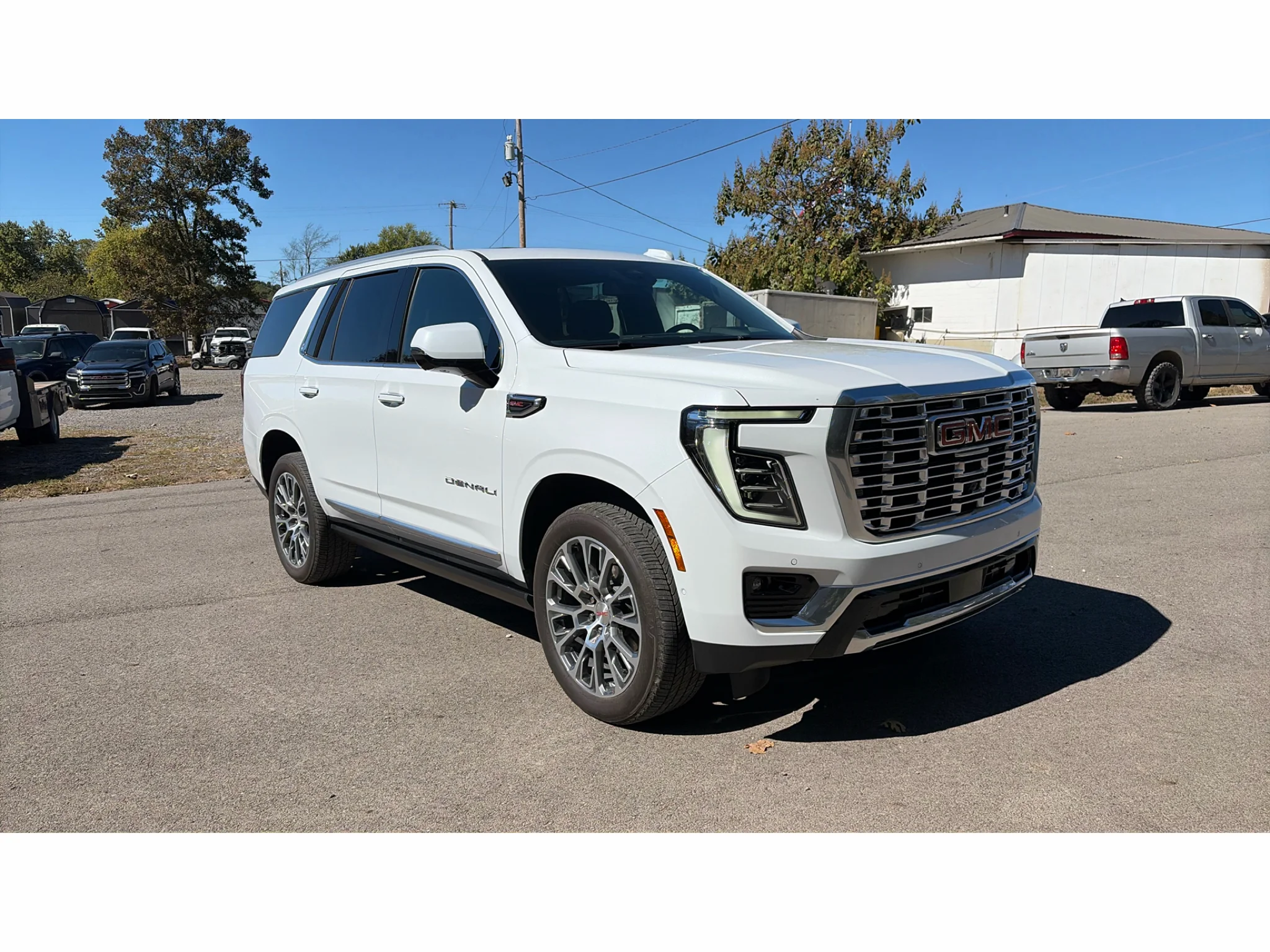 Used 2026 Glacier White Tricoat GMC Denali image 2