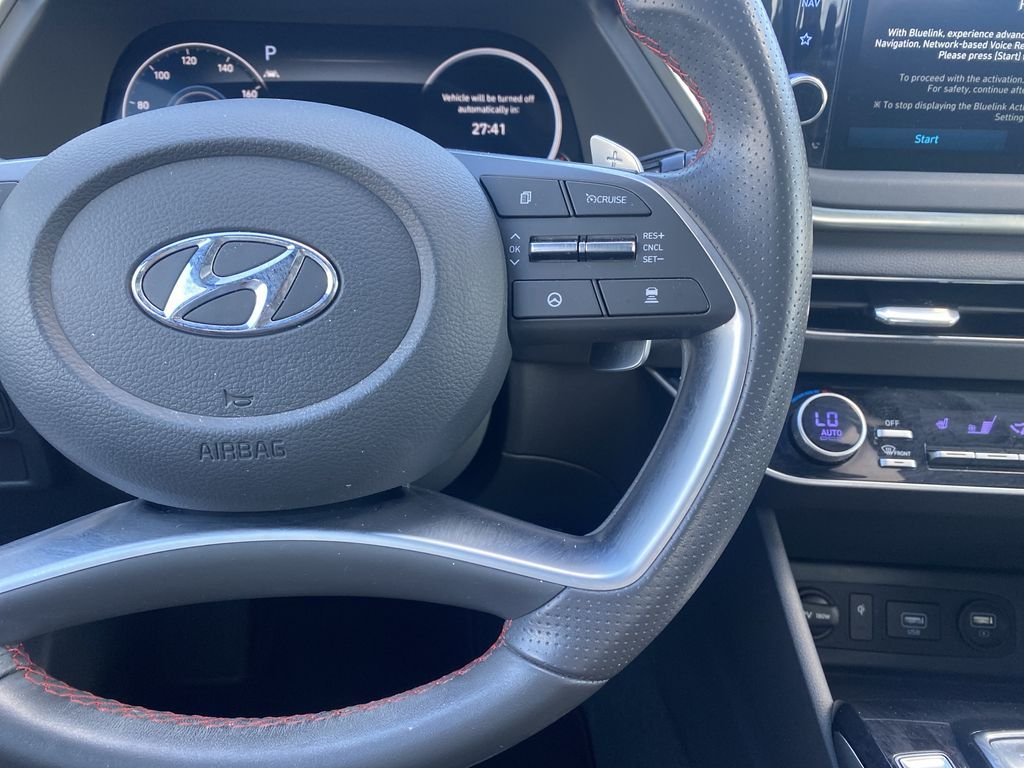 Used 2023 Serenity White Hyundai SEL Plus image 21
