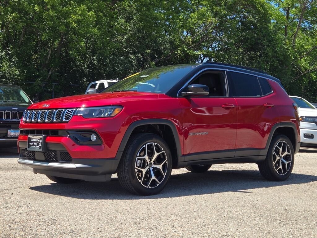 New 2026 Red Hot Pearl-Coat Exterior Paint Jeep Limited image 4