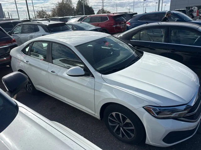 Certified 2023 Volkswagen Jetta S with VIN 3VW5M7BU3PM045120 for sale in Inver Grove Heights, Minnesota