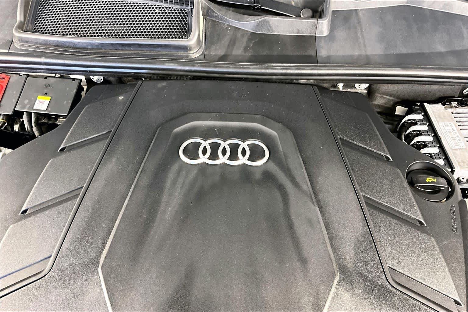 Used 2022 Glacier White Metallic Audi Premium Plus image 33