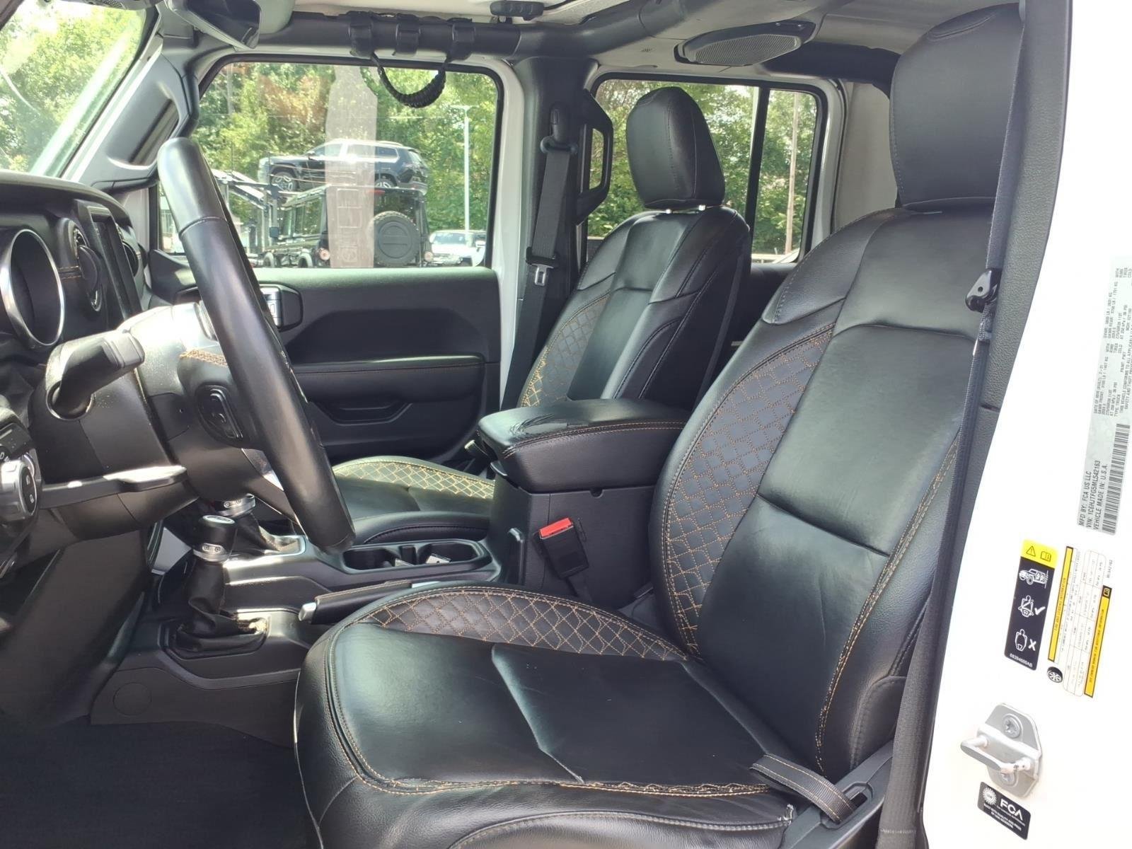 Used 2021 Bright White Clearcoat Jeep High Altitude image 19