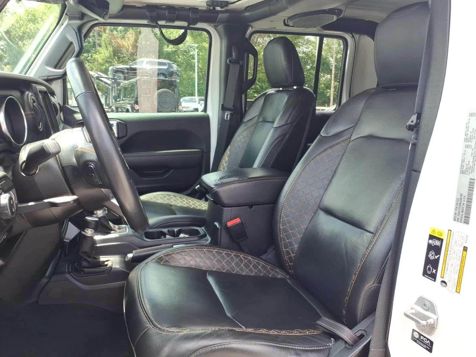 Used 2021 Bright White Clearcoat Jeep High Altitude image 19