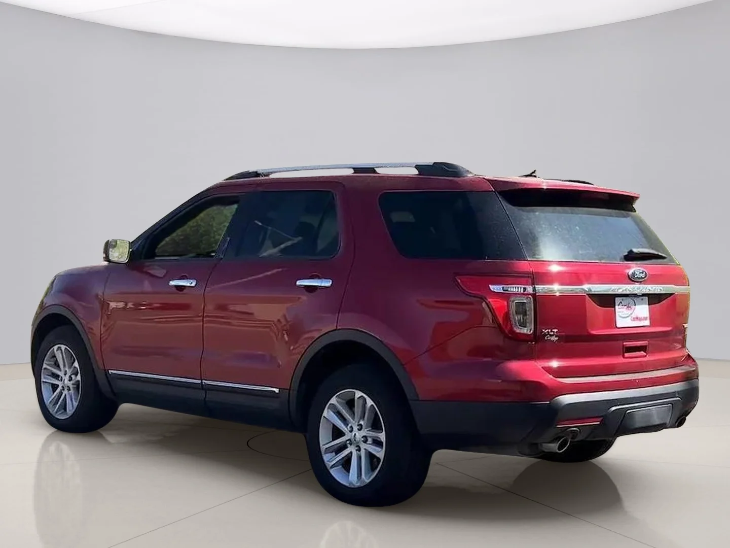 Used 2014 Red Ford XLT 4WD image 3