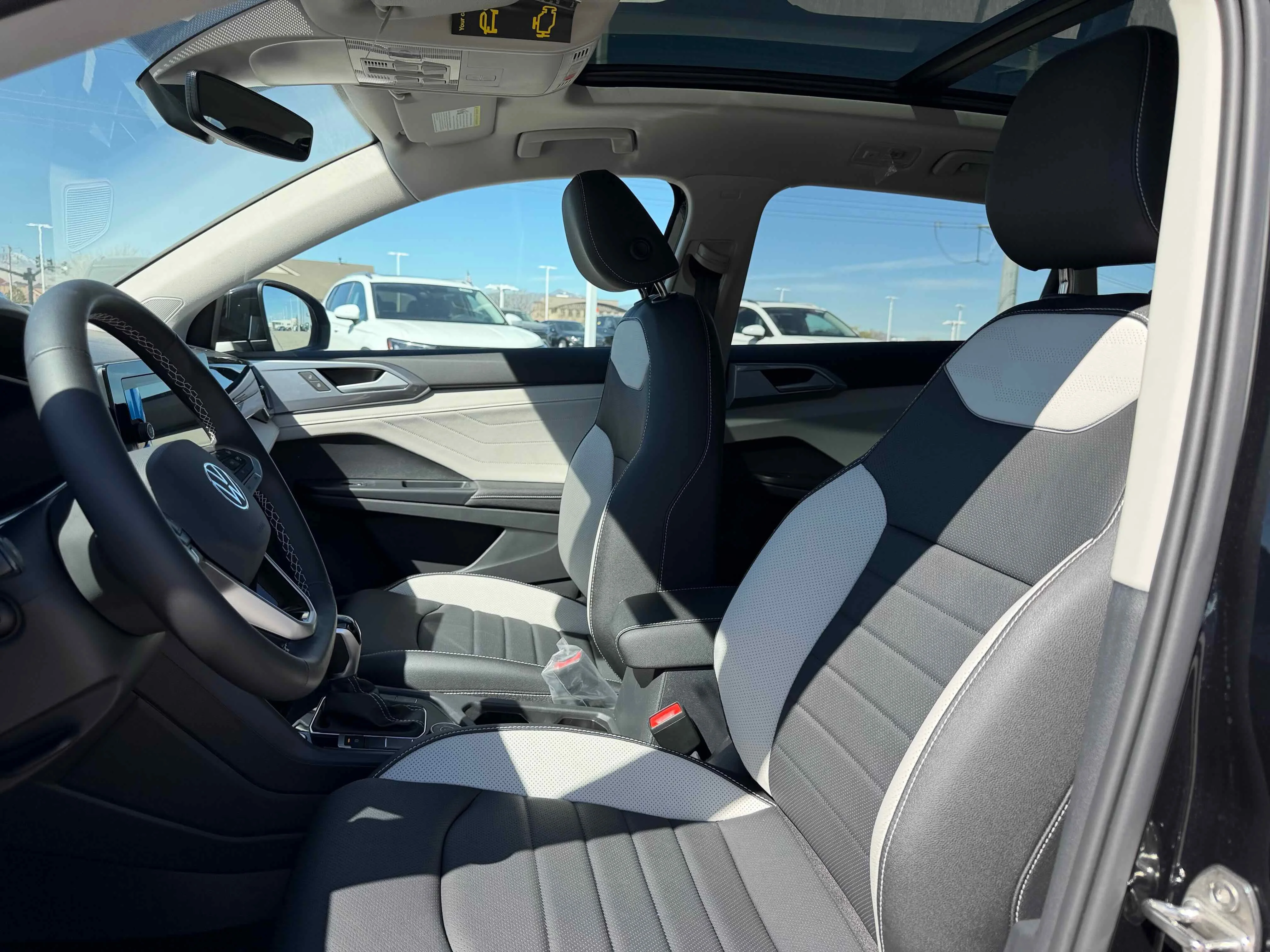 New 2026 Deep Black Volkswagen SEL image 3