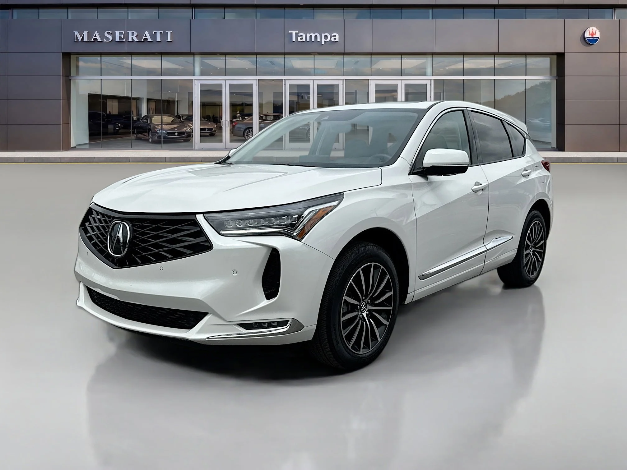 Used 2025 Platinum White Pearl Acura w/Advance Package image 7