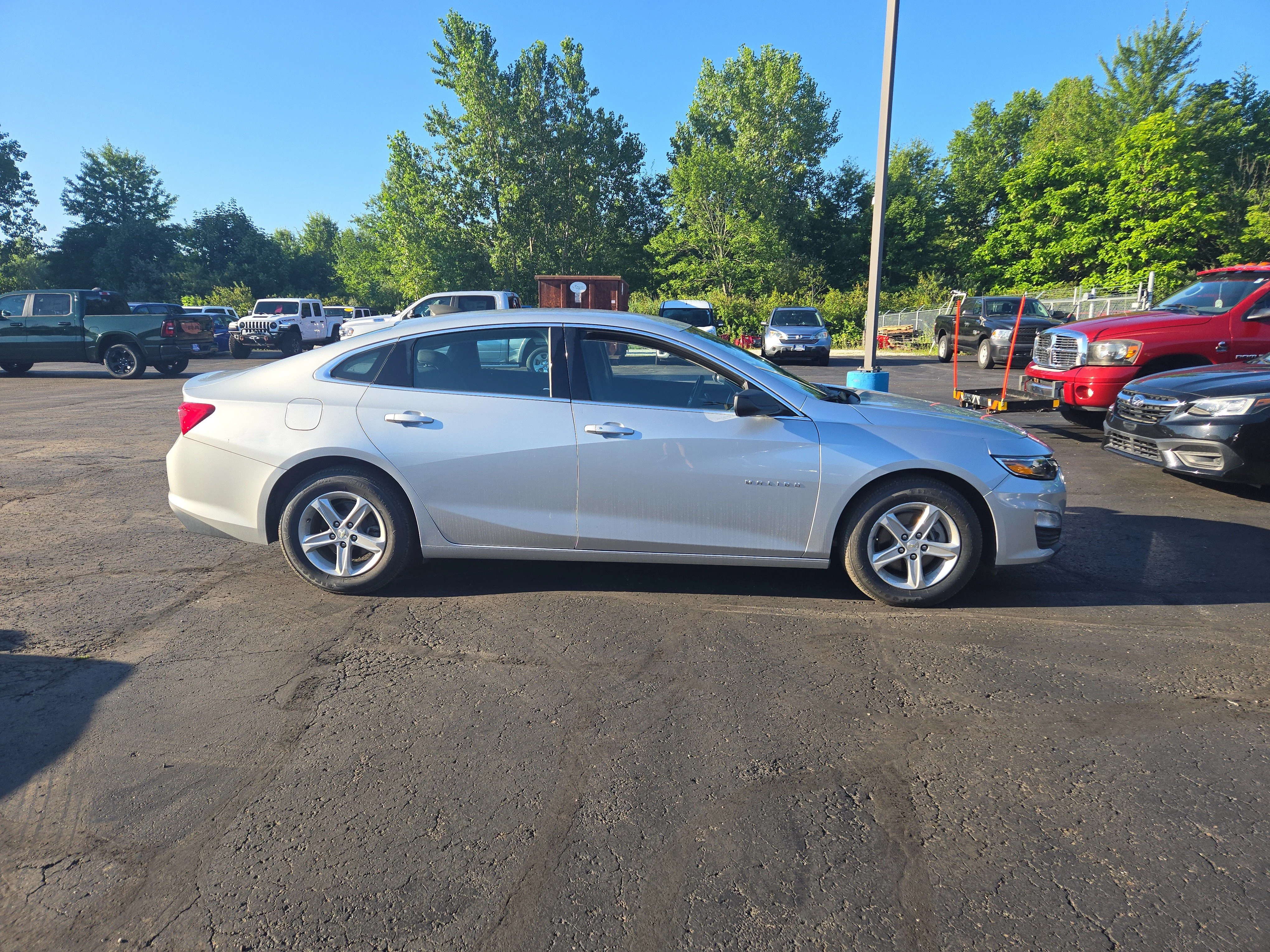 Used 2020 Silver Ice Metallic Chevrolet LS image 4