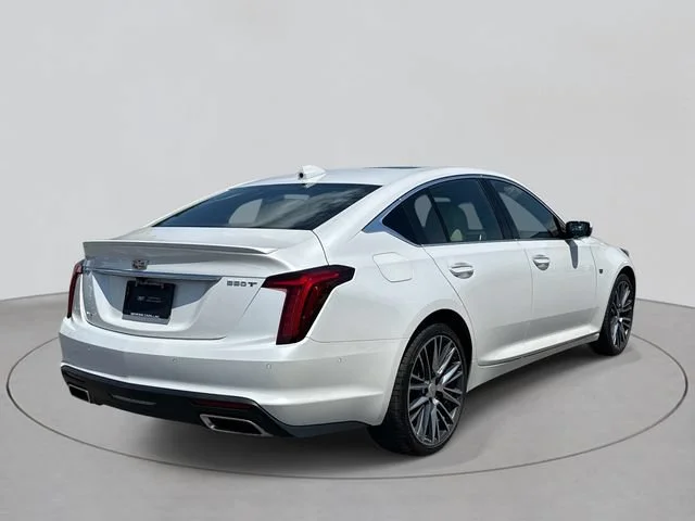 Certified Used 2023 Crystal White Tricoat Cadillac Premium Luxury image 5