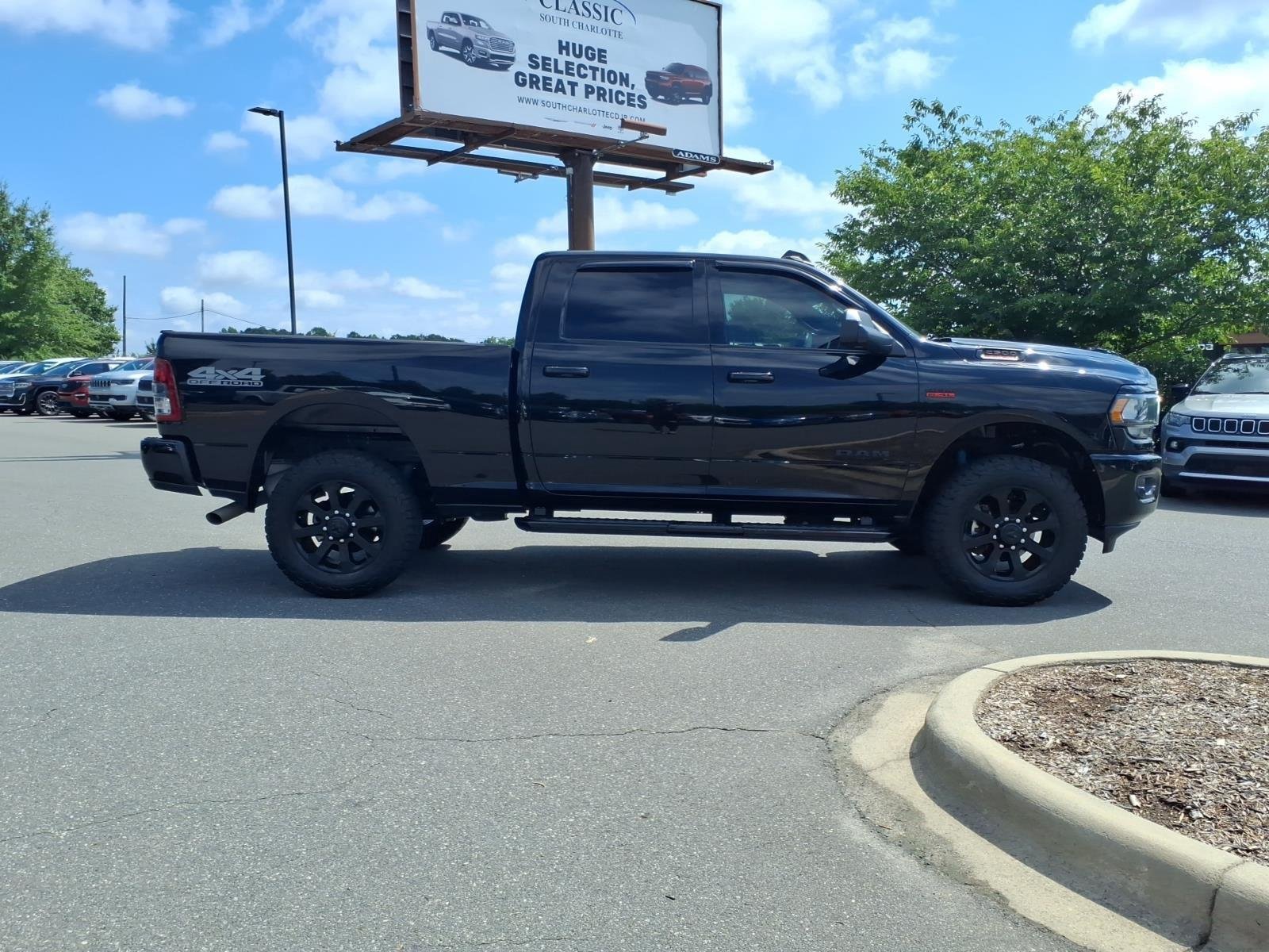 Used 2021 Diamond Black Crystal Pearlcoat Ram Big Horn image 9