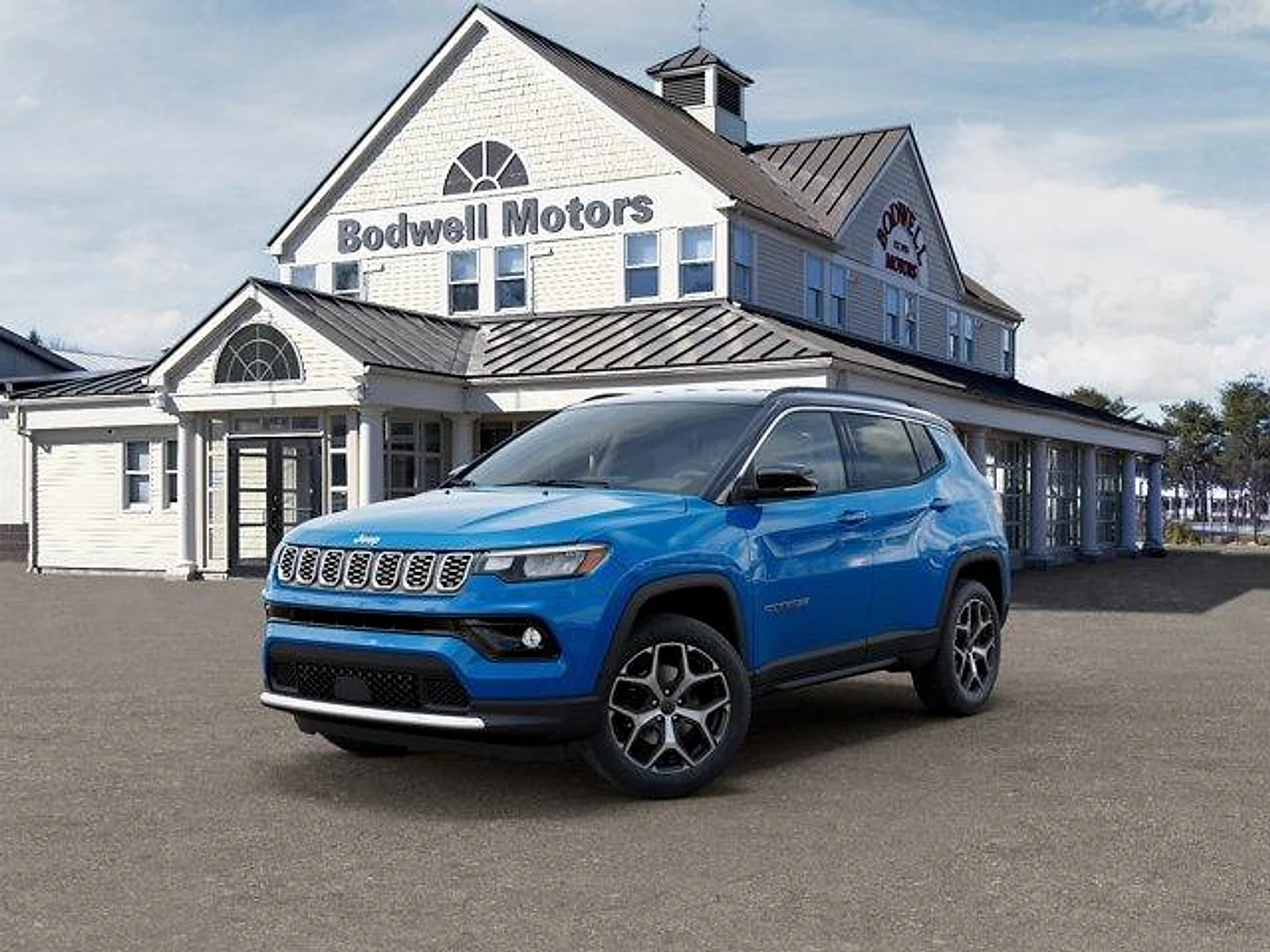 New 2026 Hydro Blue Pearl-Coat Exterior Paint Jeep Limited image 1