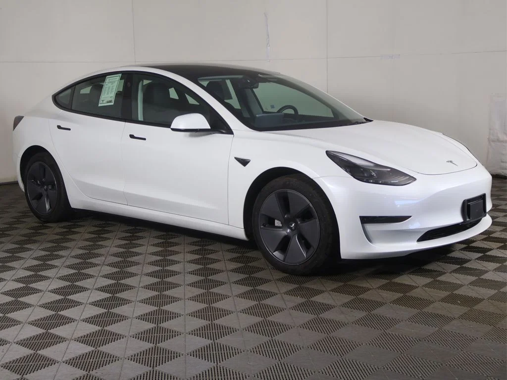 Used 2023 Tesla Model 3 Base with VIN 5YJ3E1EA0PF577855 for sale in Bedford, OH