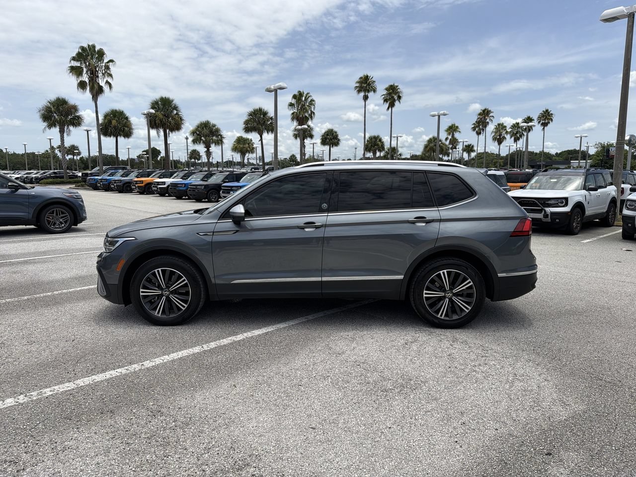 Used 2024 Platinum Gray Metallic Volkswagen Wolfsburg Edition image 5