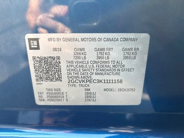 Used 2019 DEEP OCEAN BLUE METALLIC Chevrolet LT image 35