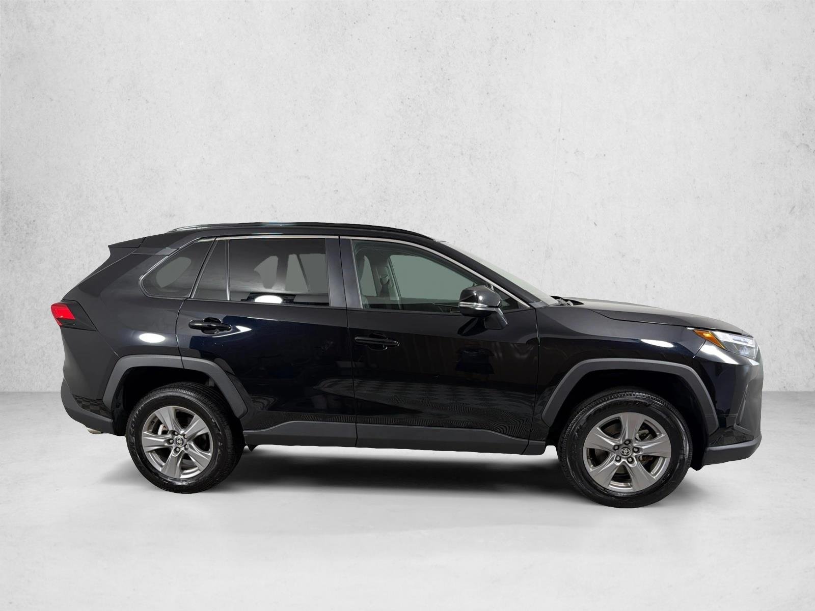 Used 2025 Midnight Black Metallic Toyota XLE image 2