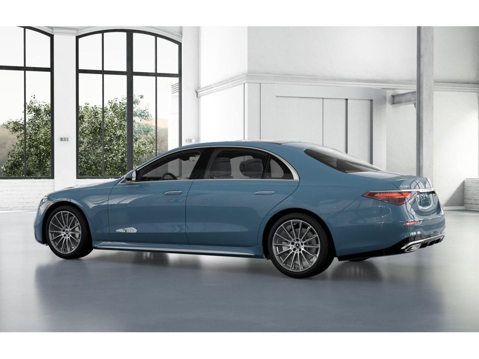 New 2026 MANUFAKTUR China Blue Mercedes-Benz S 580 image 31
