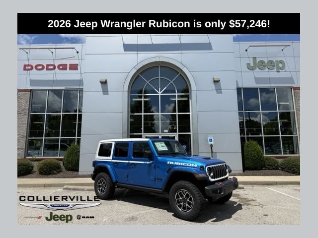 New 2026 Jeep Wrangler Rubicon 4WD