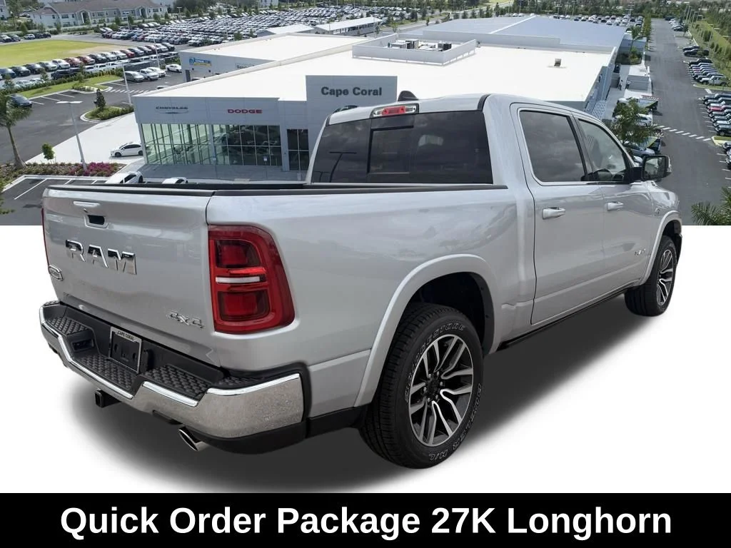 New 2026 Silver Zynith Exterior Paint RAM Limited Longhorn image 4