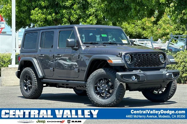 New 2026 Granite Crystal Metallic Clear-Coat Exterior Paint Jeep Willys image 1