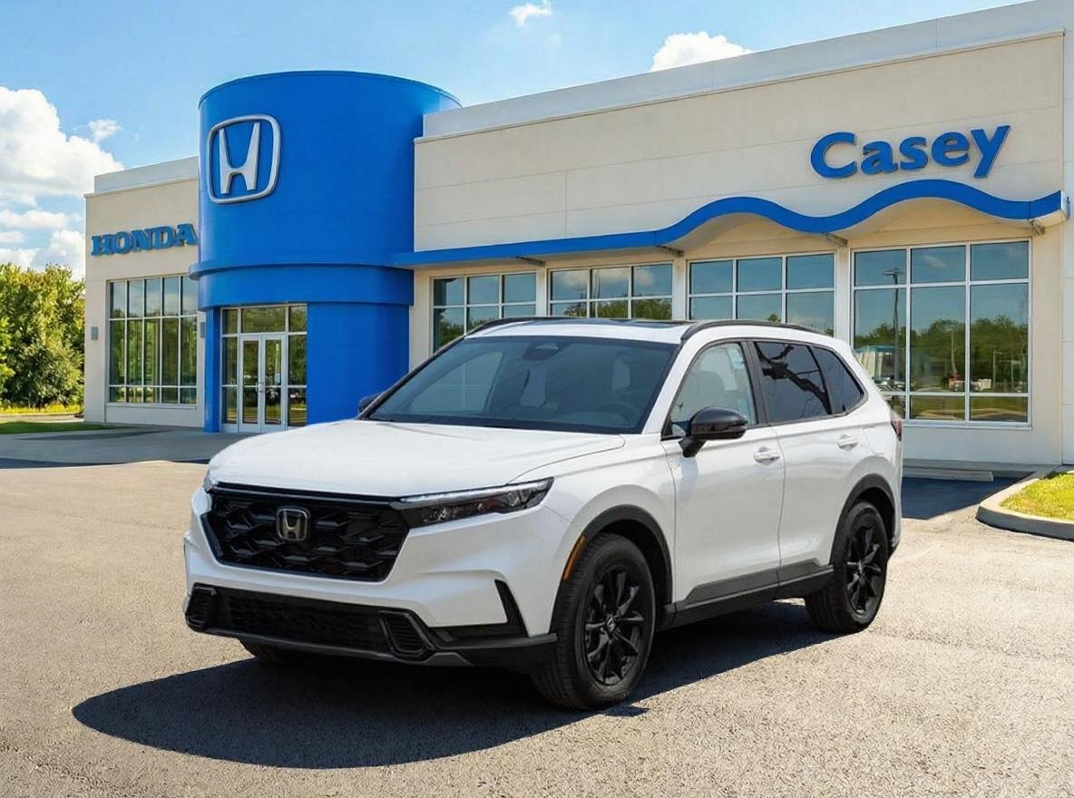 New 2026 Platinum White Pearl Honda Sport image 1