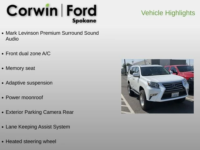 Used 2019 White Lexus 460 Luxury image 6